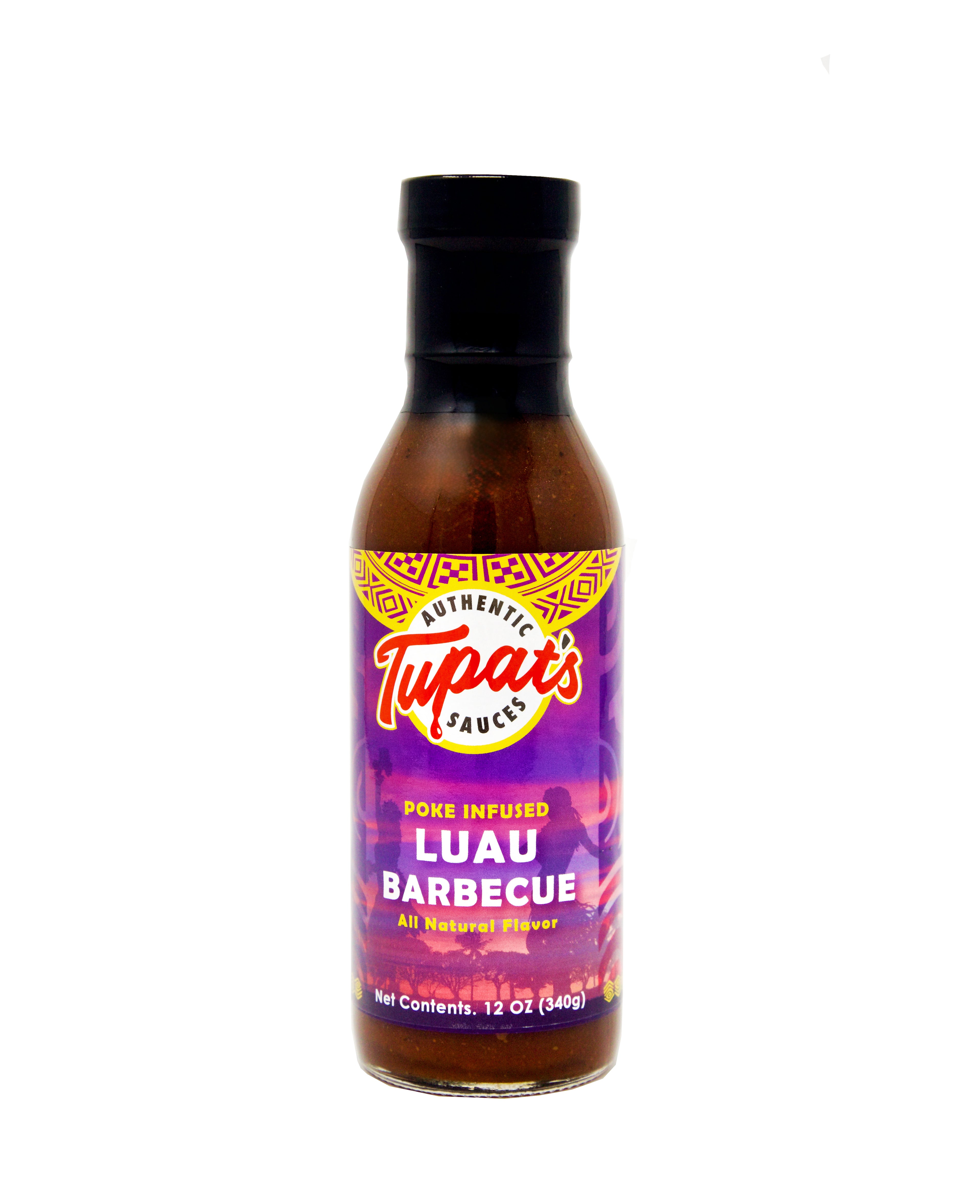Tupat’s Hawaiian Luau BBQ Poke Sauce - 12 oz. Bottle