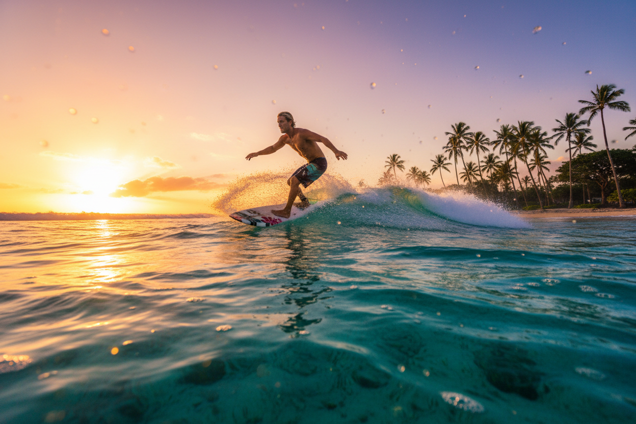 hawaiian surfer